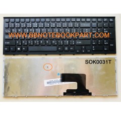 Sony Keyboard คีย์บอร์ด VAIO VPC-EH VPC-EE / VPE-EE / VPCEE VPCEH Series ภาษาไทย อังกฤษ